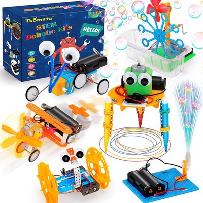 STEM Robotics Kit 6 Set Science Experiments Project Activities Toys for Kids ...