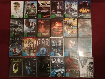 DVD Sammlung Science Fiction Alien Infini Planet B Prospect Life Doomsday Book