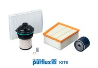 Purflux Filter-Satz KIT6 FüR Renault ScÉNic 4 Megane B9A Lva K9A Talisman Dci