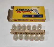General Electric Box of 12 Power Mite M2 Flashbulbs 2 boxes