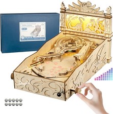 3D Wooden Dinosaur Pinball Machine DIY Kit fo...
