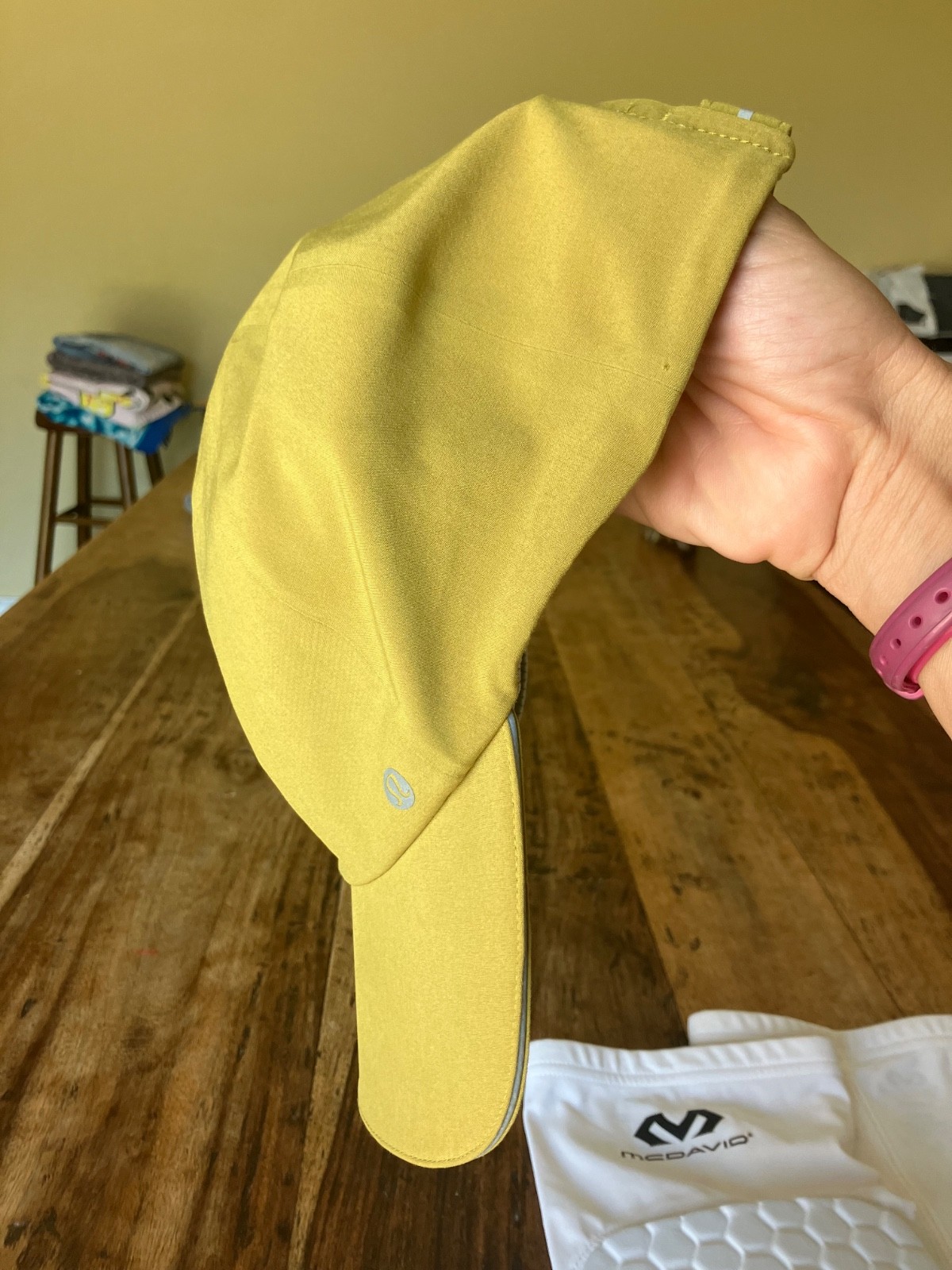 Lululemon Solid Green Adjustable Baseball Cap - image 2
