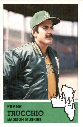 Frank Trucchio 1983 Fritsch Madison Muskies #30 RC FREE SHIPPING AutographDen