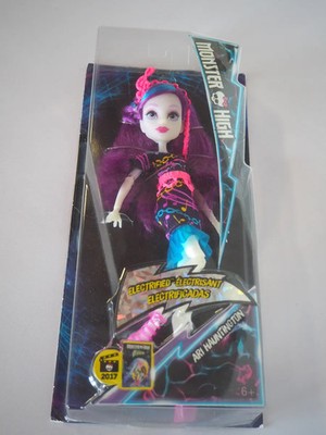 Monster High Electrified Ari Hauntington Puppe DVH68 Sammler OVP Neu