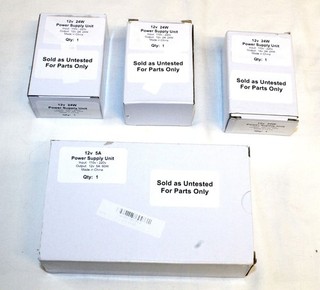 Job Lot 4 Power Supply Units – Untested – for parts only