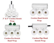 Coreless Stretch Film Plastic Hand Wrap Clear Select Type Size and Rolls