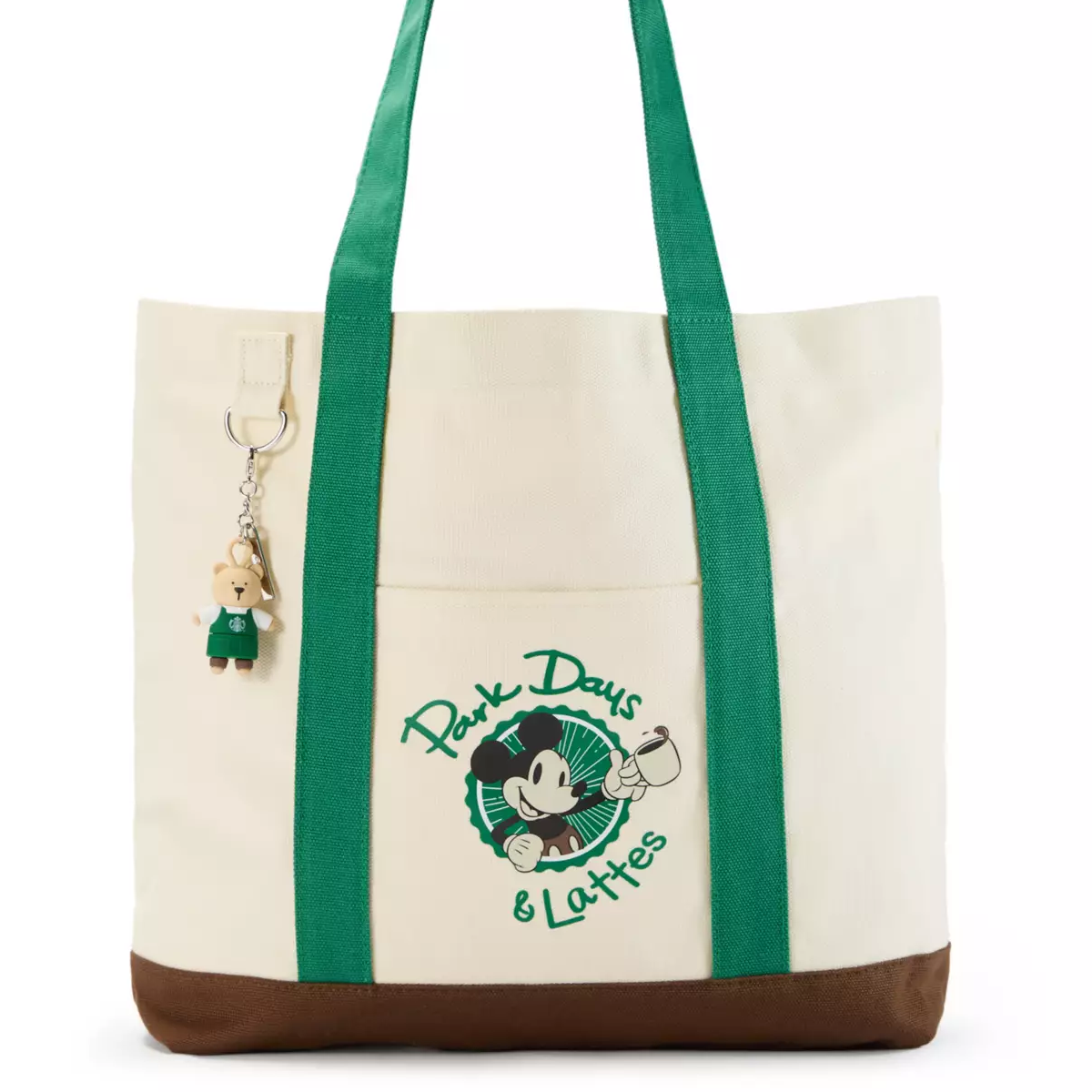 Disney Parks Mickey Mouse Starbucks Canvas Tote Bag Park Days 