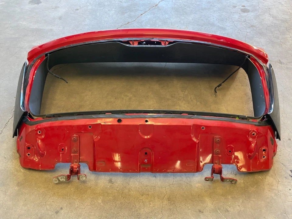 15 16 17 18 BMW X5 M F85 tapa maletero trasero puerta levadiza escotilla roja 1621 OEM Foto 3 de 4