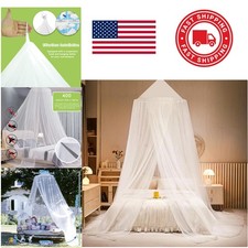 Princess Bed Canopy for Kids Room 26 Inch Wide Soft Polyester Mosquito Net
