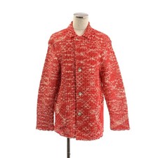 ISSEY MIYAKE Men Miyakemen Braided Single Jacket 4 Red Tone Mens Used KLDR-0
