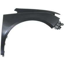 Quarter Panel Front Right Passenger Side Primed Aluminum Without Molding Holes