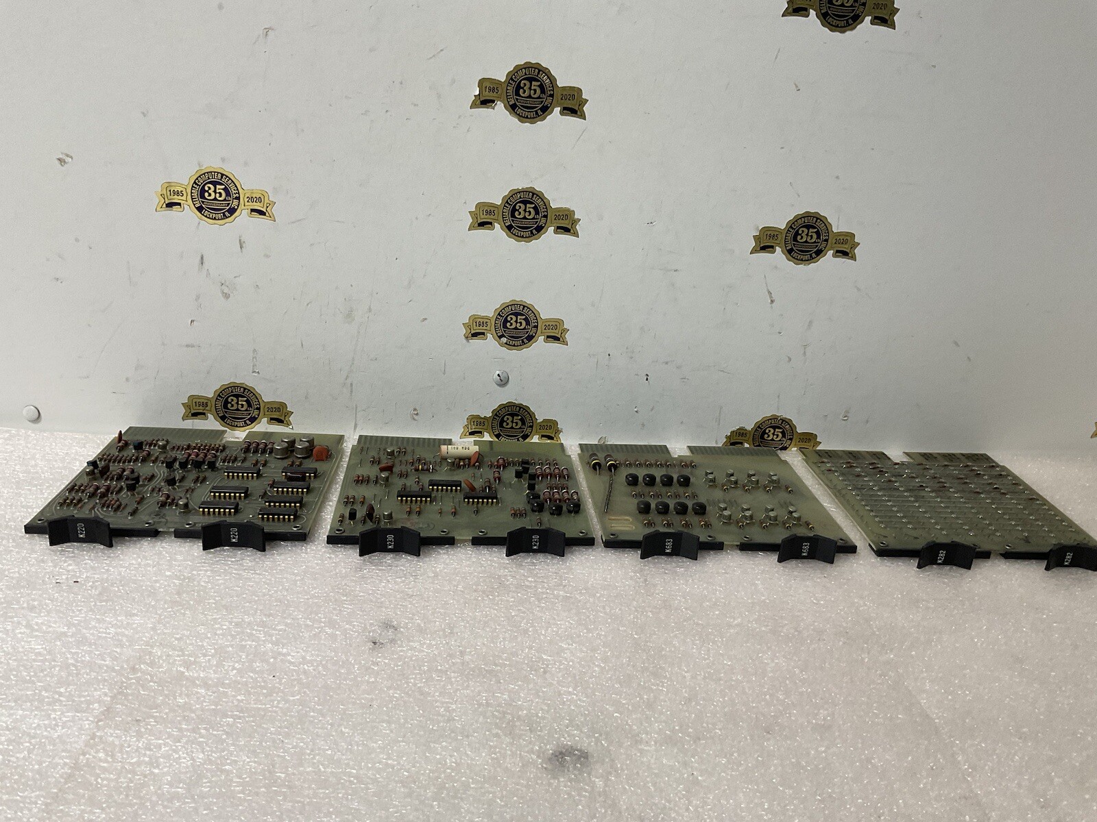 DEC DIGITAL PDP14 module flip chip LOT of -4- K220 counter K230 Reg K683 & K282