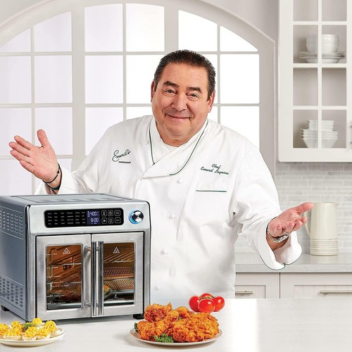 Emeril Lagasse 10in1 Double French Door Air Fryer 360 26QT XL Convection Oven eBay