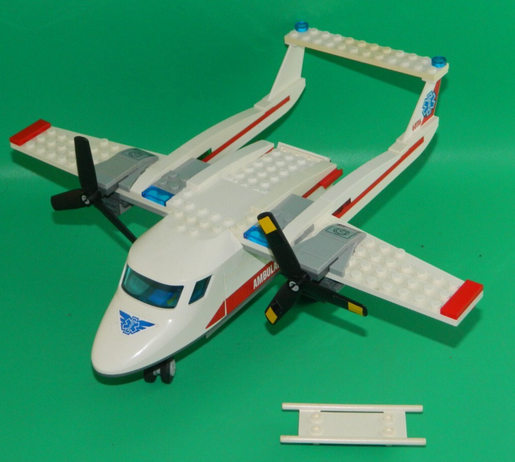 LEGO retired 60116 City Medical Ambulance Plane instructions free