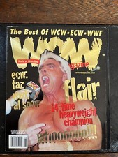 WOW World Of Wrestling Magazine June 1999 Volume 1 Issue 2 Flair DDP WWF WWE WCW