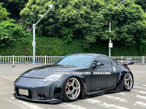 Kits de ala alerón alerón alerón para Nissan 350Z Z33 2003-2008 fibra de carbono real tapa trasera - Imagen 7 de 20