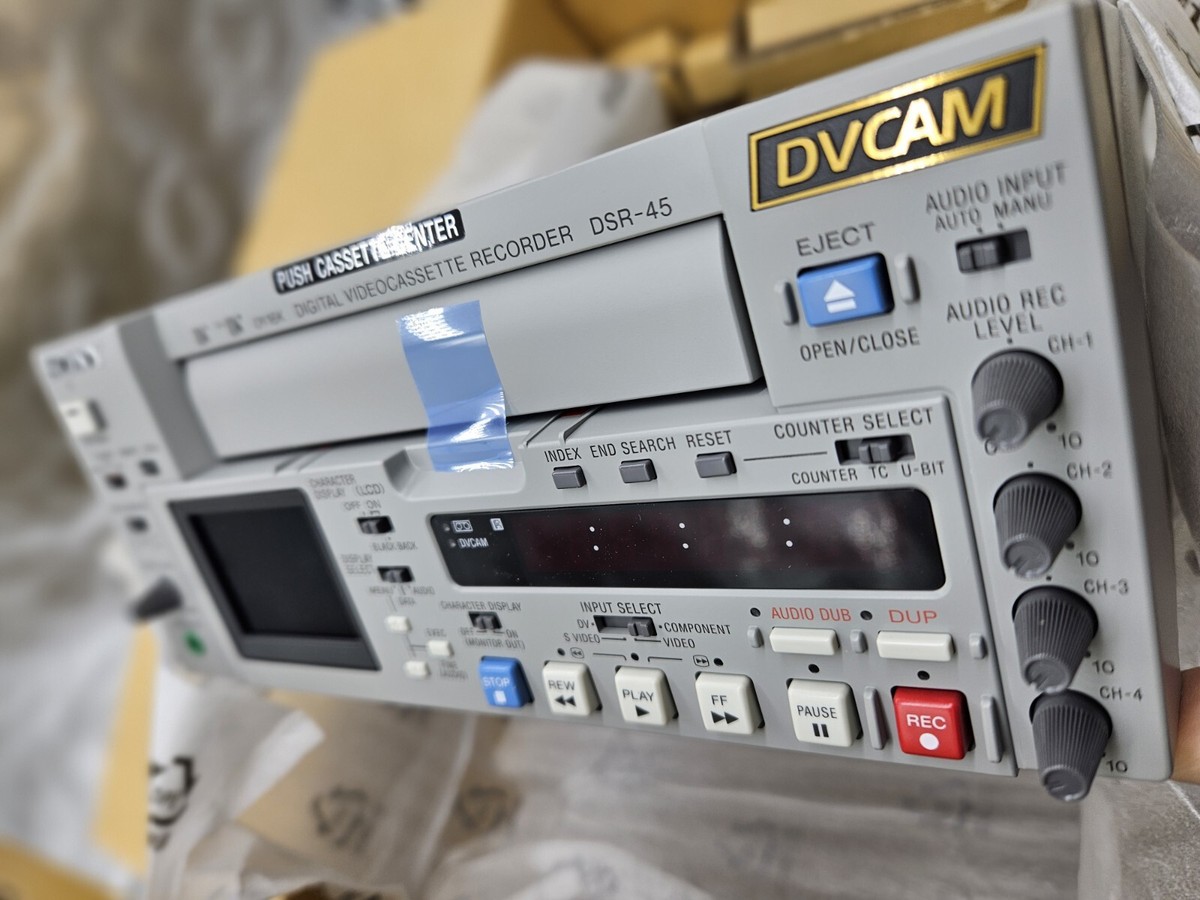 SONY デジタルビデオカセットレコーダー　DSR-45 qqffhab SONY デジタルビデオカセットレコーダー DSR-45