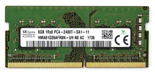 SK Hynix 8GB DDR4 2400MHz PC4-19200 SODIMM Laptop Memory 260pin HMA81GS6AFR8N-UH