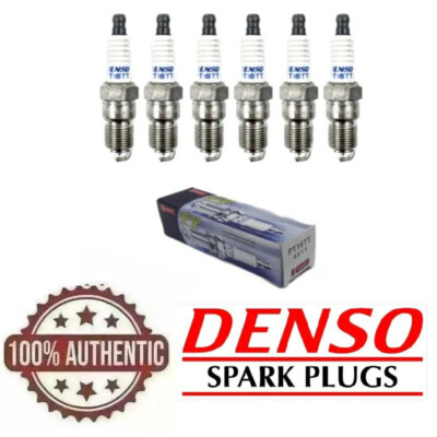 6 X DENSO Platinum Titanium TT Performance Power Spark Plugs PT16TT # 4511