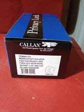 Carlyle Satin Nickel Bed/Bath Door Knob