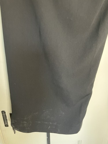ADRIANNA PAPELL WOMENS BLACK WIDE LEG CROPPED PANTS - SIZE 4 - Foto 10 di 10
