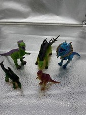 Vintage Mix Lot Of 5 Dinosaur Big Action Figure