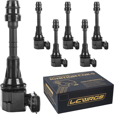 Set of 6 Ignition Coil Pack Fits for 2003-2008 Nissan 350Z Infiniti FX35 G35 M35