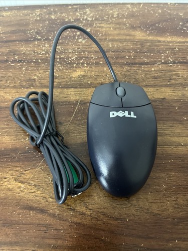 Original Dell Logitech 0W1668 PS 2 Wired Tracking Ball Mouse