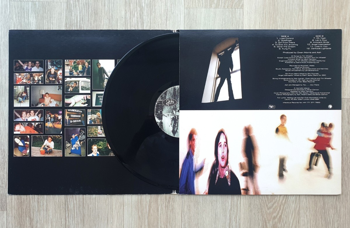 Ash 1977 LP 1996 Original UK 1st Pressing Infectious Records