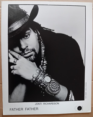 ORIGINAL PRESS PHOTO FATHER FATHER Jonti Richardson
