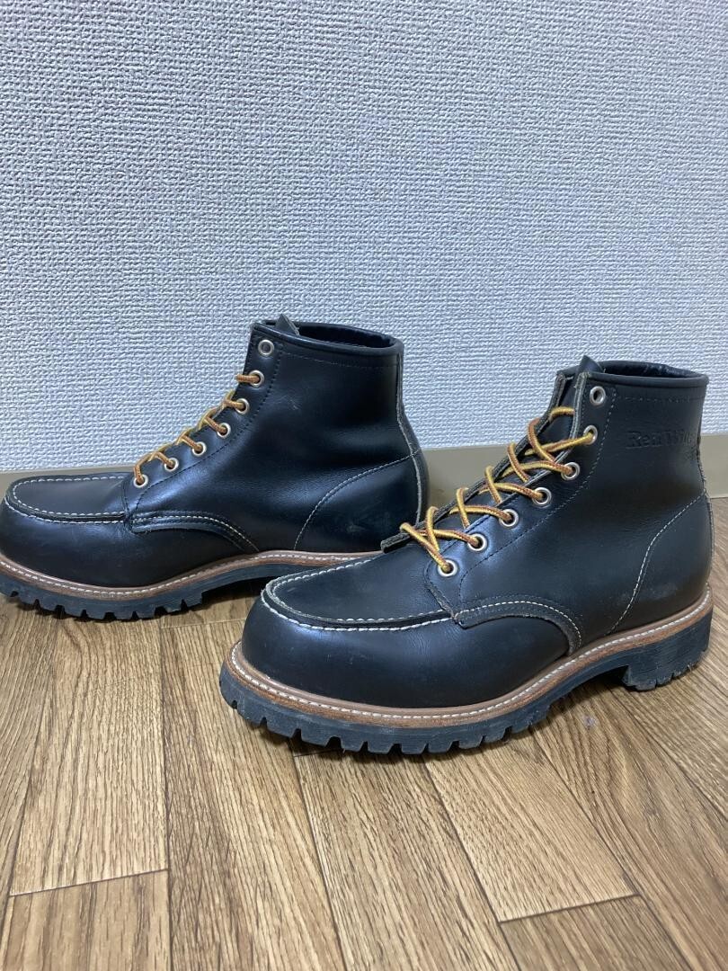 REDWING レッドウイング 8136 USA10 ブラック Pre-Owned Red Wing 8136 - Black Chrome - US Men's 11E