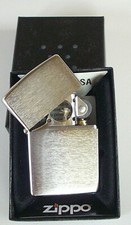 ZIPPO Pfeifenfeuerzeug PipeLighter Chrome gebürstet spezielles Inlay 60001199 