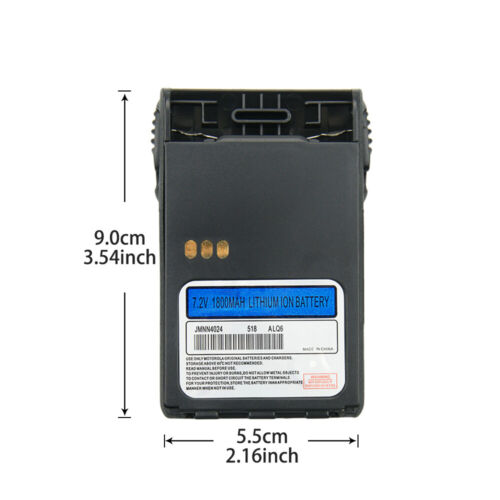 10 pièces batterie MOTOROLA GP328+ GP338+ GP388 GP638+ GP644 GP688 - Photo 3/12