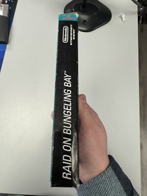 NES Raid on Bungeling Bay CIB Complete With Box Game Manual 5 Screw W/ Hangtab