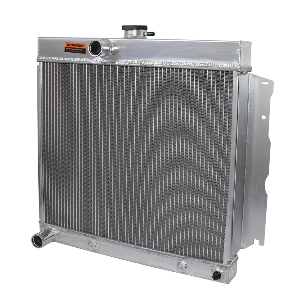 3 Row Fit Plymouth Valient Signet Savoy Dodge 7.0L V8 Radiator 1963-1969 AT MT Foto 2 de 4