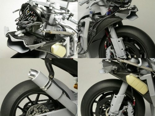 Top Studio Yamaha Yzr-M1 2004 Super Detail Upset Tamiya 1/12 