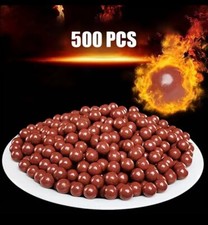 500 Tonkugeln braun -8mm- Clayballs Steinschleuder Munition Zwille Schleude