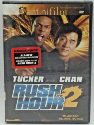 RUSH HOUR 2 DVD 2007 Chris Tucker Jackie Chan NEW SEALED Fast Free ...
