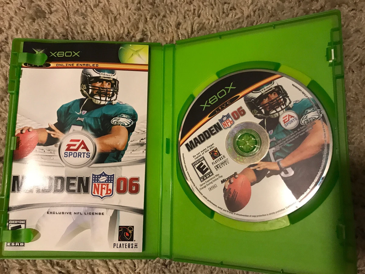 Madden nfl 06 xbox hot sale 360