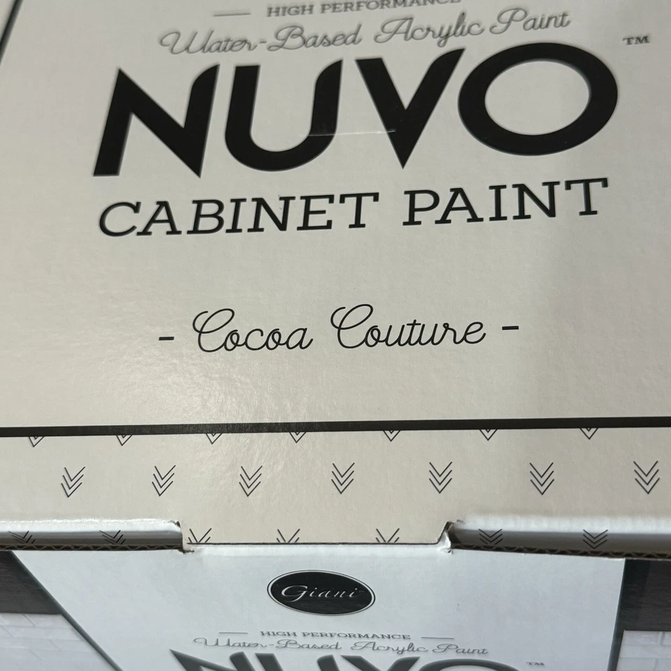 Kit de renovación de pintura de gabinete Cocoa Couture 2 cuartos de galón nuevos en caja rodillos de cepillo Foto 4 de 4