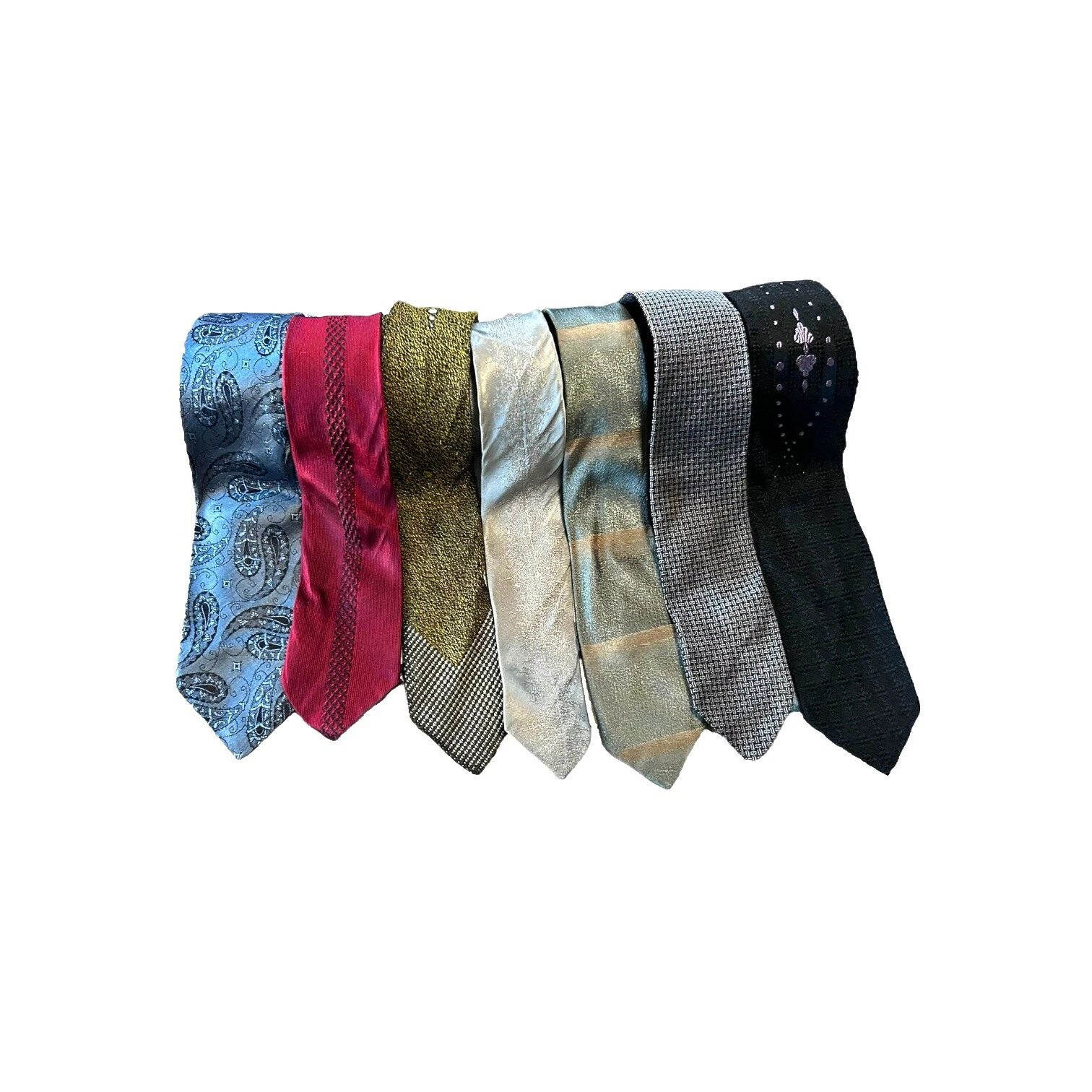 Rayón Rockabilly 1950s Vintage Lazos, pajaritas y pañuelos