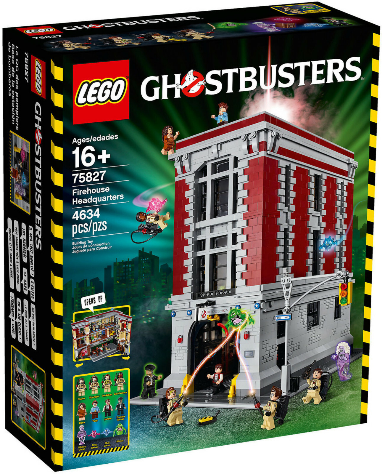 LEGO GHOSTBUSTERS 75827 CASERMA DEI VIGILI DEL FUOCO NUOVO