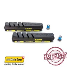 SwissStop Flash Evo Black Prince Carbon Brake Pads fits Shimano Sram 2pcs / 4pcs