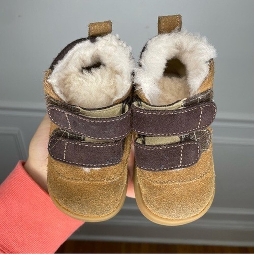 UGG Pritchard Boot Suede Fur Hook and Loop Boot Toddler 2/3 - Picture 9 of 9