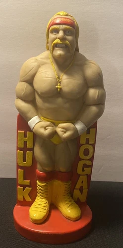 Hulk Hogan Hulkamania Coin Bank WWF Wresting 1991 Titan Sports