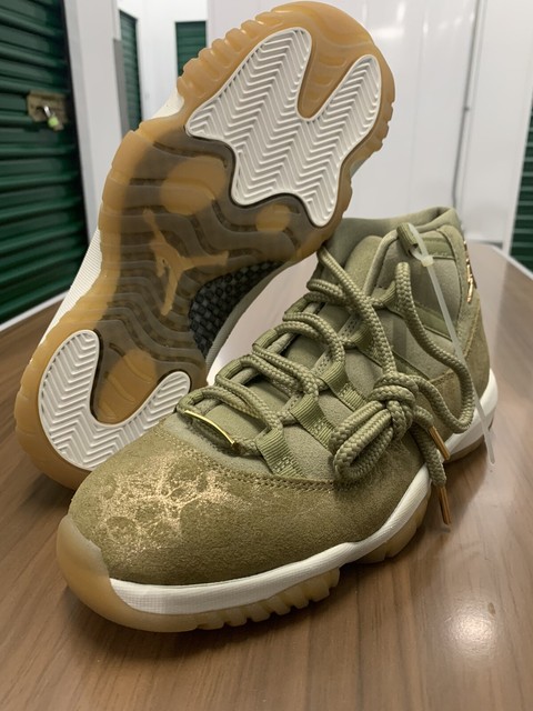 jordan 11 olive