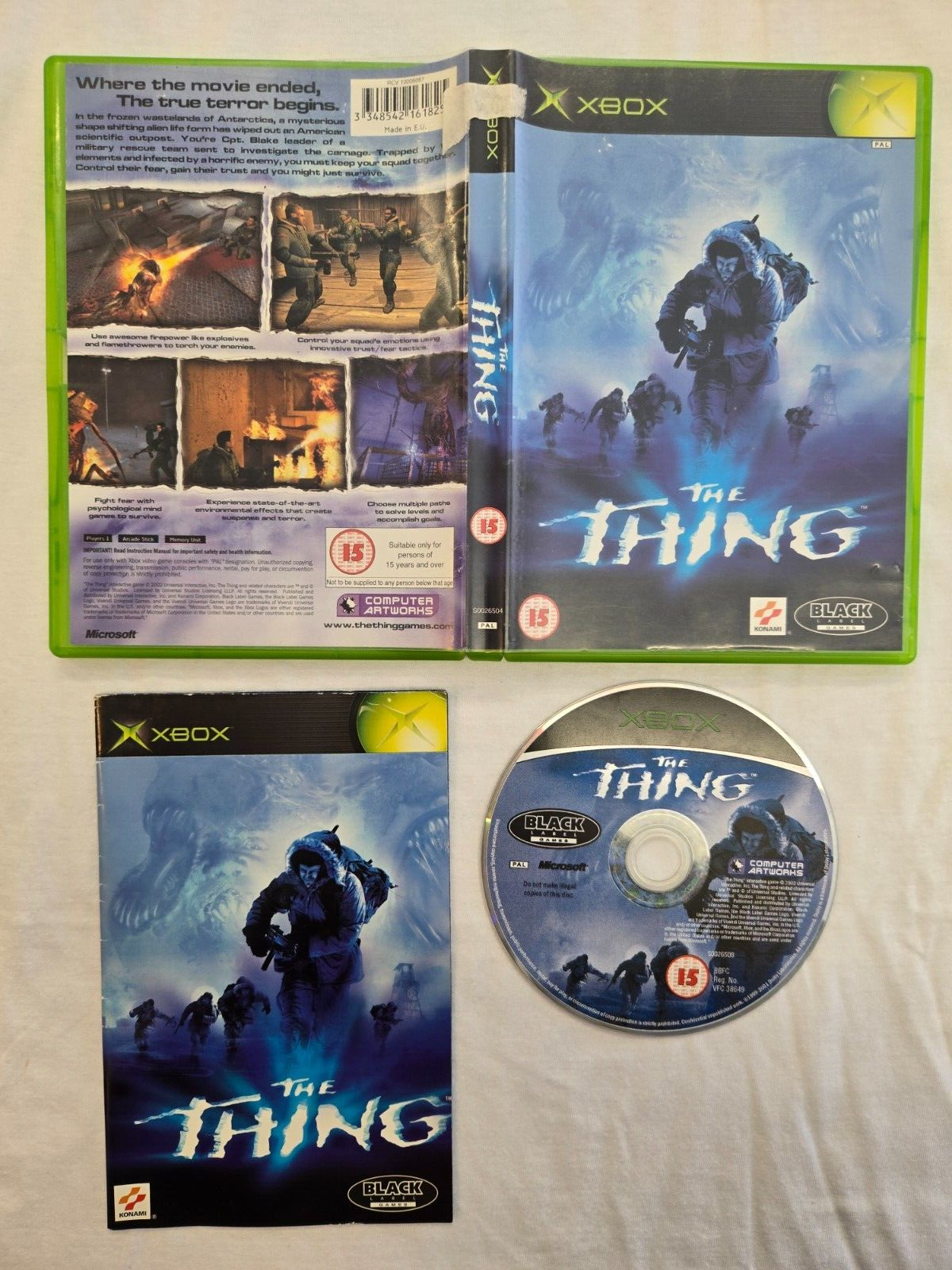 THE THING - USED - XBOX - PAL