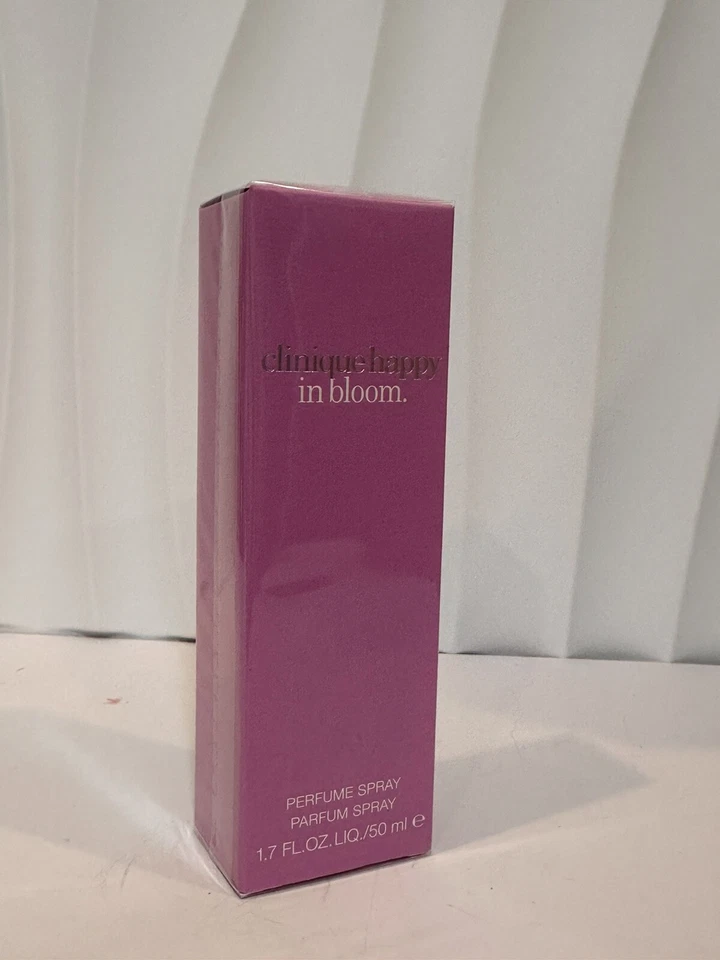 CLINIQUE HAPPY IN BLOOM PERFUME 1,7 OZ / 50 ML EAU DE PARFUM SPRAY TAMAÑO COMPLETO NUEVO EN CAJA Foto 3 de 4