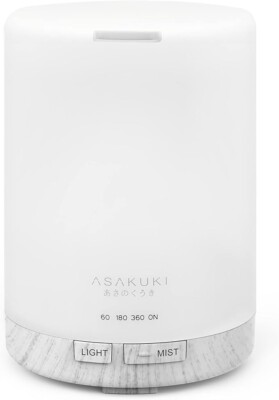 300ml Diffusor für ätherische Öle, Ultraschall Aromatherapie Duft Luftbefeuchter