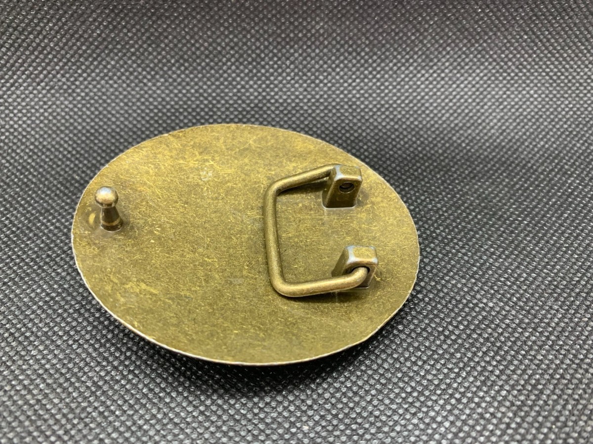 Handcrafted Artisan Belt Buckle Recycled Shotgun Shell Bullet Dirt Road Designs View 2